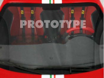 Ferrari 360 Challenge Stradale BBR Models 1/18 P18262A Rouge Corsa avec vitrine