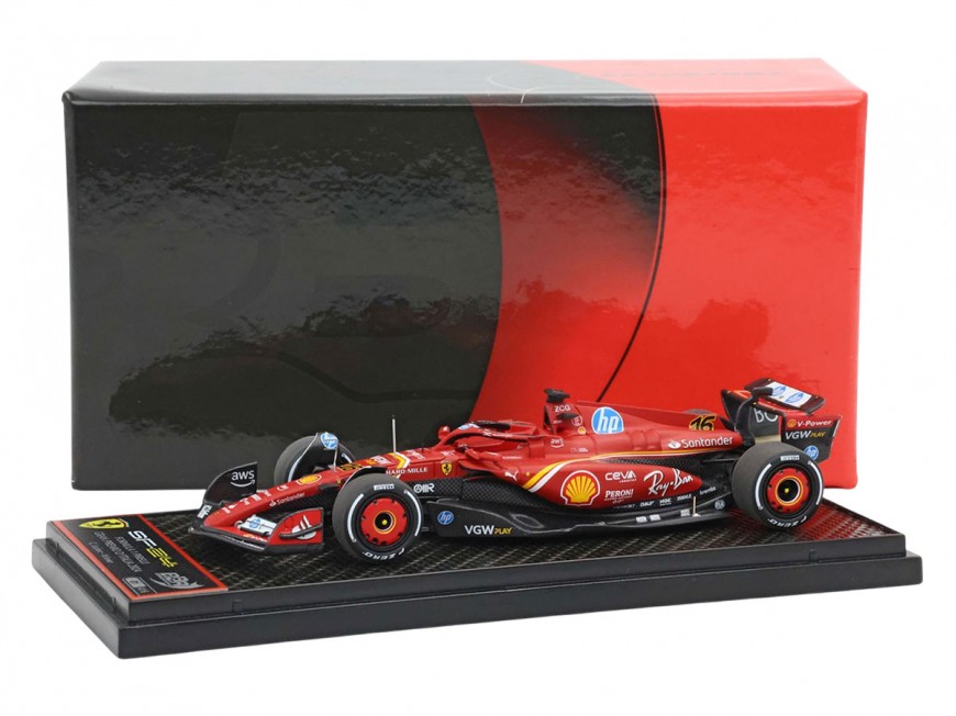 Ferrari SF-24 GP Italie Monza Charles Leclerc Winner BBR Models 1/43 BBRC307A