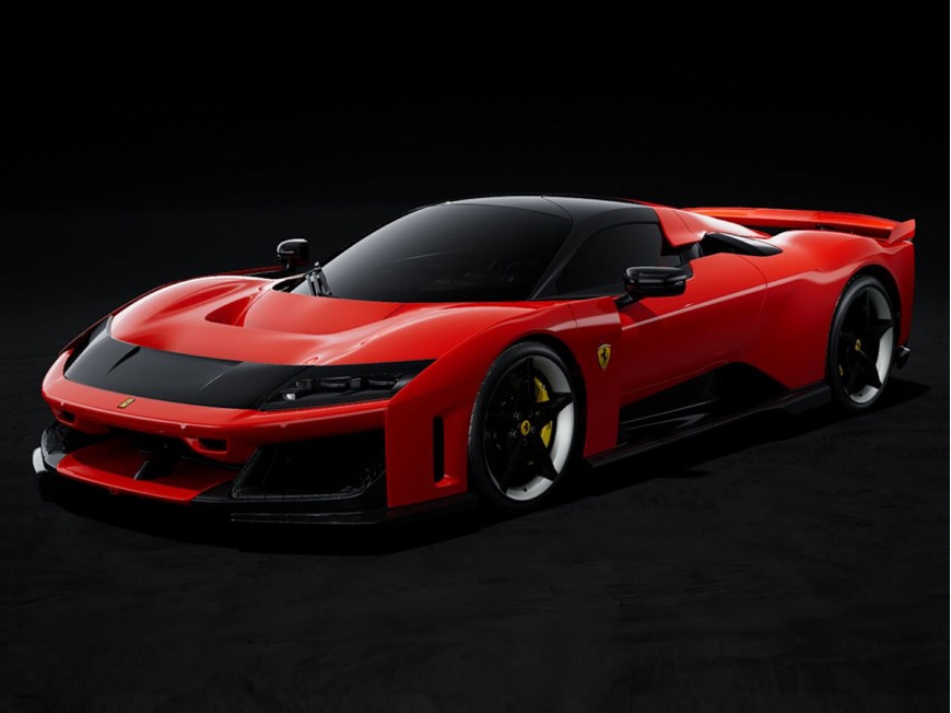 Ferrari F80 BBR Models 1/12 BBR1223A1 Corsa Red with display case