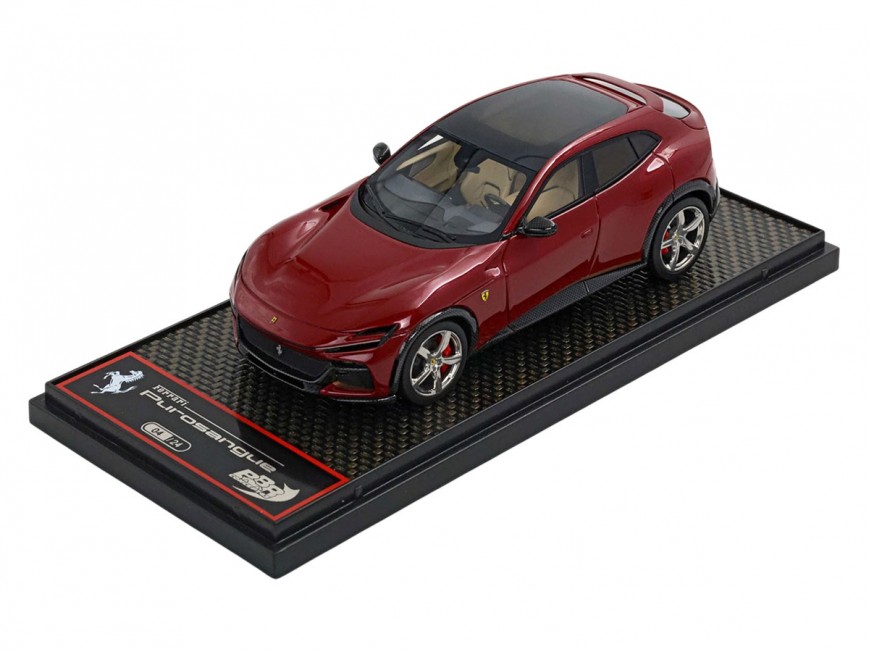 Ferrari Purosangue BBR Models 1/43 BBRC283O Rouge Mugello toit panoramique