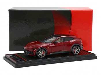 Ferrari Purosangue BBR Models 1/43 BBRC283O Rouge Mugello toit panoramique