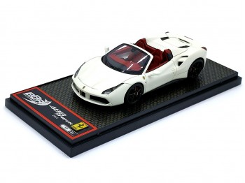 Ferrari 488 Spider BBR Models 1/43 BBRC173MW Bianco Avus Opaco