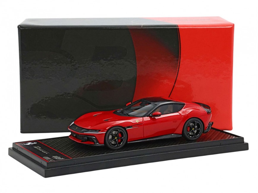 Ferrari 12Cilindri BBR Models 1/43 BBRC306B Rosso Corsa tetto panoramico