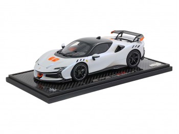 Ferrari SF90 XX Stradale BBR Models 1/18 P18237OMST1 Sea Wave with display case