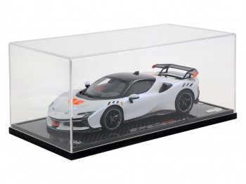 Ferrari SF90 XX Stradale BBR Models 1/18 P18237OMST1 Sea Wave with display case