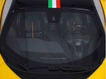 Ferrari SF90 XX Stradale BBR Models 1/18 P18237SST Modena Yellow with display case