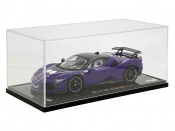 Ferrari SF90 XX Stradale BBR Models 1/18 P18237VIO Violet 21 avec vitrine