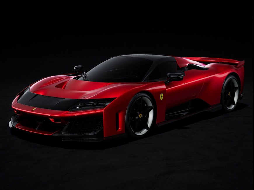 Ferrari F80 Looksmart 1/12 LS1213A Supercar Red with display case