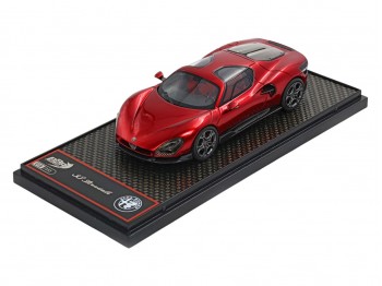 Alfa Romeo 33 Stradale BBR Models 1/43 BBRC317A Rouge Villa D'Este