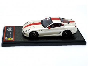 Ferrari 599 GTO 2010 BBR Models 1/43 BBRC35FW Metallic Fuji White