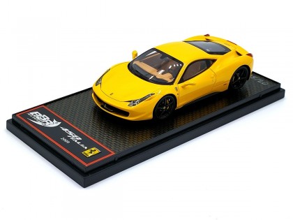 Ferrari 458 Italia 2009 BBR Models 1/43 BBRC22F Giallo Modena