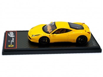 Ferrari 458 Italia 2009 BBR Models 1/43 BBRC22F Modena Yellow