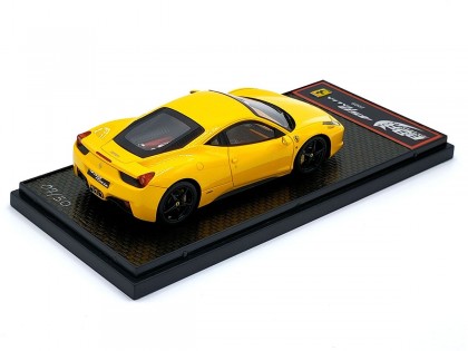 Ferrari 458 Italia 2009 BBR Models 1/43 BBRC22F Giallo Modena 2