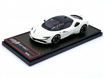 Ferrari SF90 Stradale BBR Models 1/43 BBRC228D1 Avus Blanc