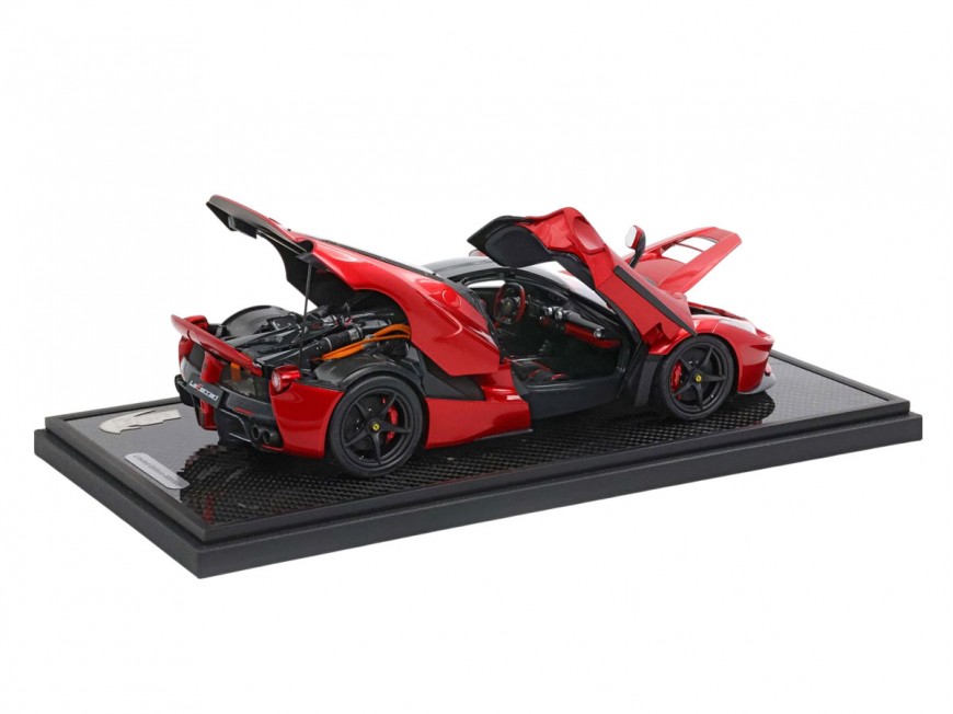 Ferrari LaFerrari die-cast BBR Models 1/18 BBR182240B F1 Rouge 2007 avec vitrine