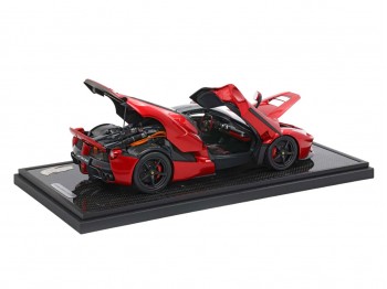 Ferrari LaFerrari die-cast BBR Models 1/18 BBR182240B F1 Rouge 2007 avec vitrine