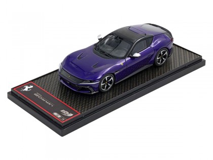 Ferrari 12Cilindri BBR Models 1/43 BBRC306C Viola Al Humaid tetto panoramico