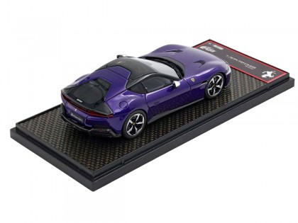 Ferrari 12Cilindri BBR Models 1/43 BBRC306C Al Humaid Violet panoramic roof 2