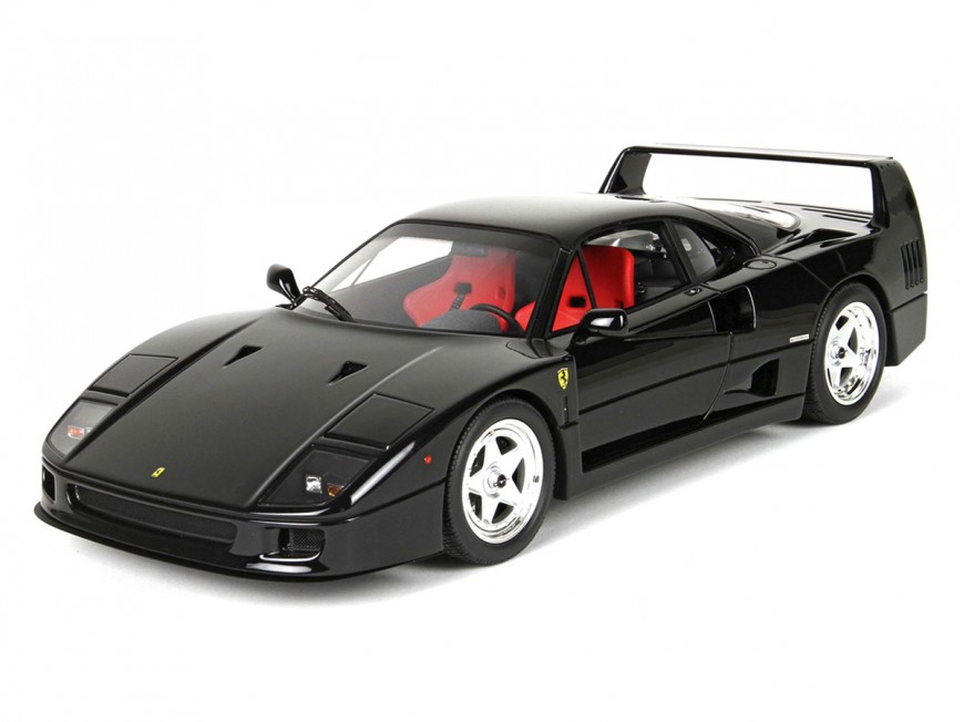 Ferrari F40 BBR Models 1/43 BBRC212D Black
