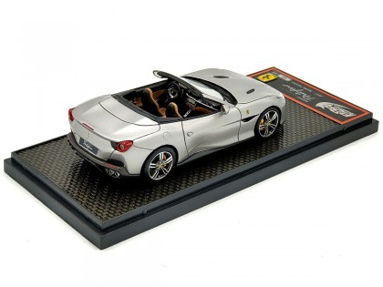 Ferrari Portofino Spider BBR Models 1/43 BBRC207F Argento Opaco 2