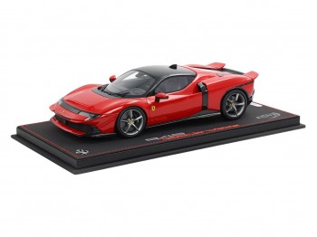 Ferrari 849 Testarossa BBR Models 1/18 P18275D Rouge Corsa avec vitrine