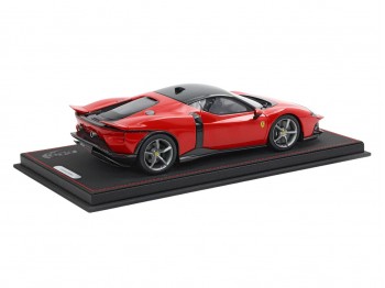 Ferrari 849 Testarossa BBR Models 1/18 P18275D Rouge Corsa avec vitrine