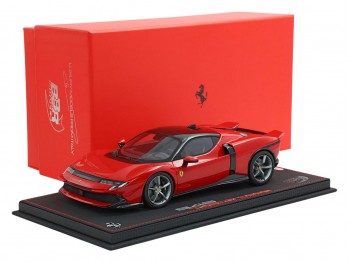 Ferrari 849 Testarossa BBR Models 1/18 P18275D Rouge Corsa avec vitrine