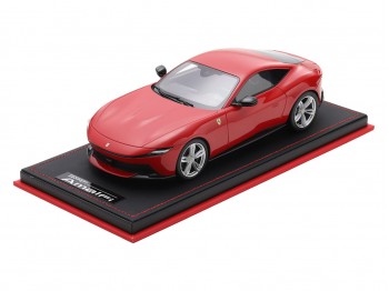 Ferrari Amalfi MR Collection 1/18 FE046E Rouge Corsa avec vitrine
