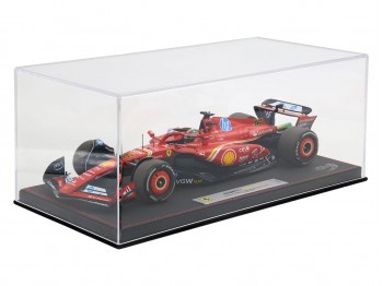 Ferrari SF-24 GP Italy Monza Charles Leclerc Winner die-cast BBR Models 1/18 BBR241816DDIE with display case