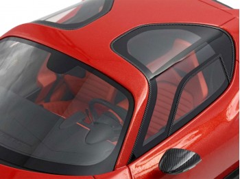 Alfa Romeo 33 Stradale BBR Models 1/18 P18264C Orange avec vitrine