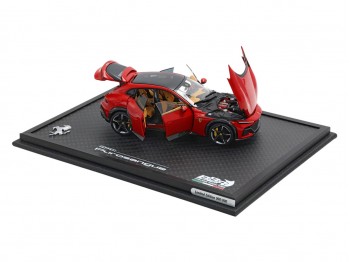 Ferrari Purosangue die-cast full open BBR Models 1/43 HE43002BST Corsa 322 Red panoramic roof with display case