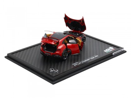 Ferrari Purosangue die-cast apribile BBR Models 1/43 HE43002BST Rosso Corsa 322 tetto panoramico con vetrina 2