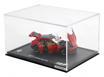 Ferrari Purosangue die-cast full open BBR Models 1/43 HE43002BST Corsa 322 Red panoramic roof with display case