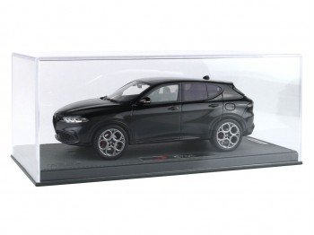 Alfa Romeo Tonale Veloce Plug-in Hybrid BBR Models 1/18 BBRC1856D Noir Alfa avec vitrine