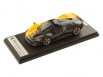 Ferrari Daytona SP3 Tailor Made 599+1 Looksmart 1/43 LS535SE3 Modena Yellow and Carbon Fiber