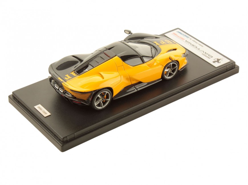 Ferrari Daytona SP3 Tailor Made 599+1 Looksmart 1/43 LS535SE3 Modena Yellow and Carbon Fiber