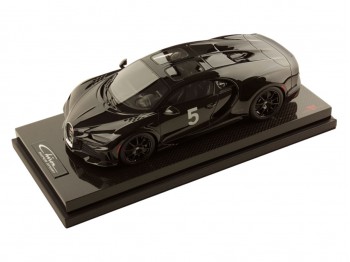 Bugatti Chiron Super Sport MR Collection 1/18 BUG012D Nocturne avec vitrine