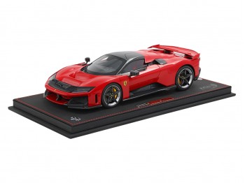 Ferrari F80 BBR Models 1/18 P18253A1 Corsa 322 Red with display case