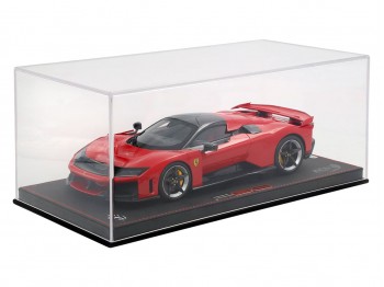 Ferrari F80 BBR Models 1/18 P18253A1 Rouge de Course 322 avec vitrine