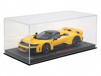 Ferrari F80 BBR Models 1/18 P18253B1 Jaune Trois Couches avec vitrine