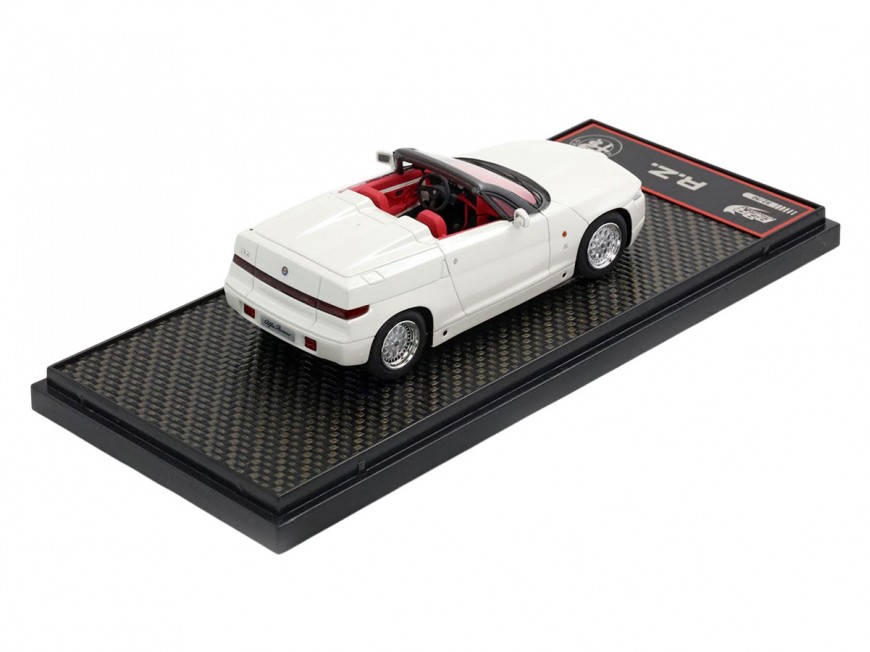 Alfa Romeo RZ Roadster BBR Models 1/43 BBRC311E Pearl White