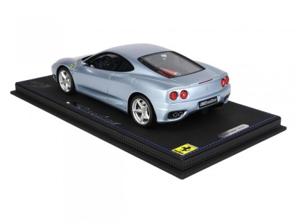 Ferrari 360 Modena cambio F1 BBR Models 1/18 P18172B Grigio Alloy con vetrina 2