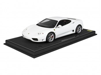 Ferrari 360 Modena F1 gearbox BBR Models 1/18 P18172C White with display case