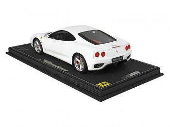 Ferrari 360 Modena F1 gearbox BBR Models 1/18 P18172C White with display case