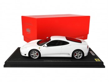 Ferrari 360 Modena F1 gearbox BBR Models 1/18 P18172C White with display case
