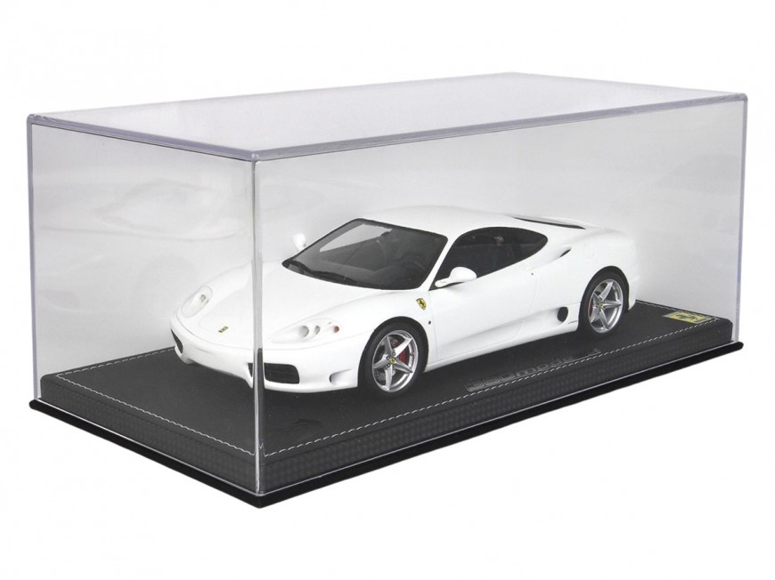 Ferrari 360 Modena F1 gearbox BBR Models 1/18 P18172C White with display case