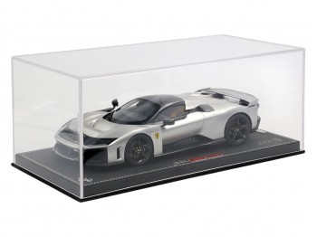Ferrari F80 BBR Models 1/18 P18253E Aluminium with display case