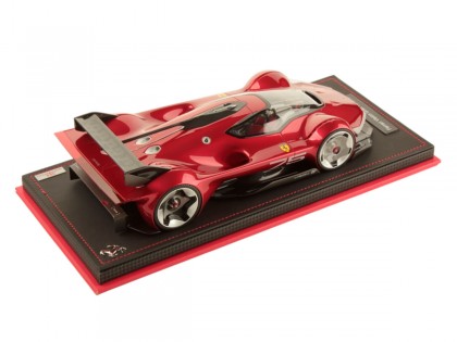 Ferrari Vision Gran Turismo MR Collection 1/18 FE039B Rouge Magma avec vitrine 2