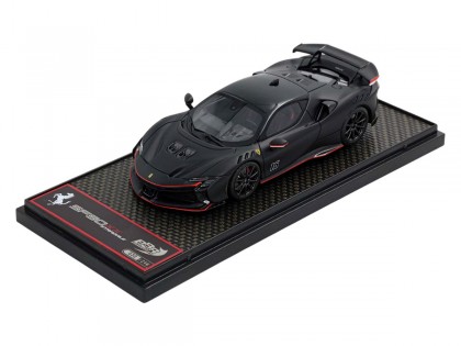 Ferrari SF90 XX Stradale Charles Leclerc BBR Models 1/43 BBRC285CL Nero Opaco