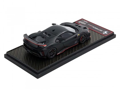 Ferrari SF90 XX Stradale Charles Leclerc BBR Models 1/43 BBRC285CL Nero Opaco 2